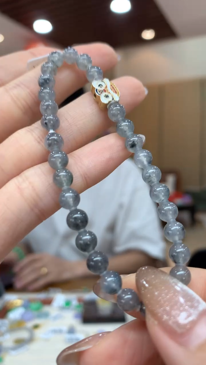 未镶嵌手串翡翠手串