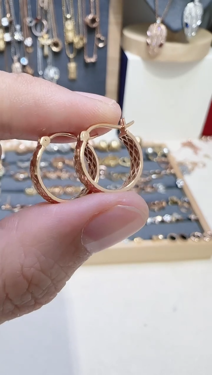 【闪购商品】18K金耳饰多样性发货发其一