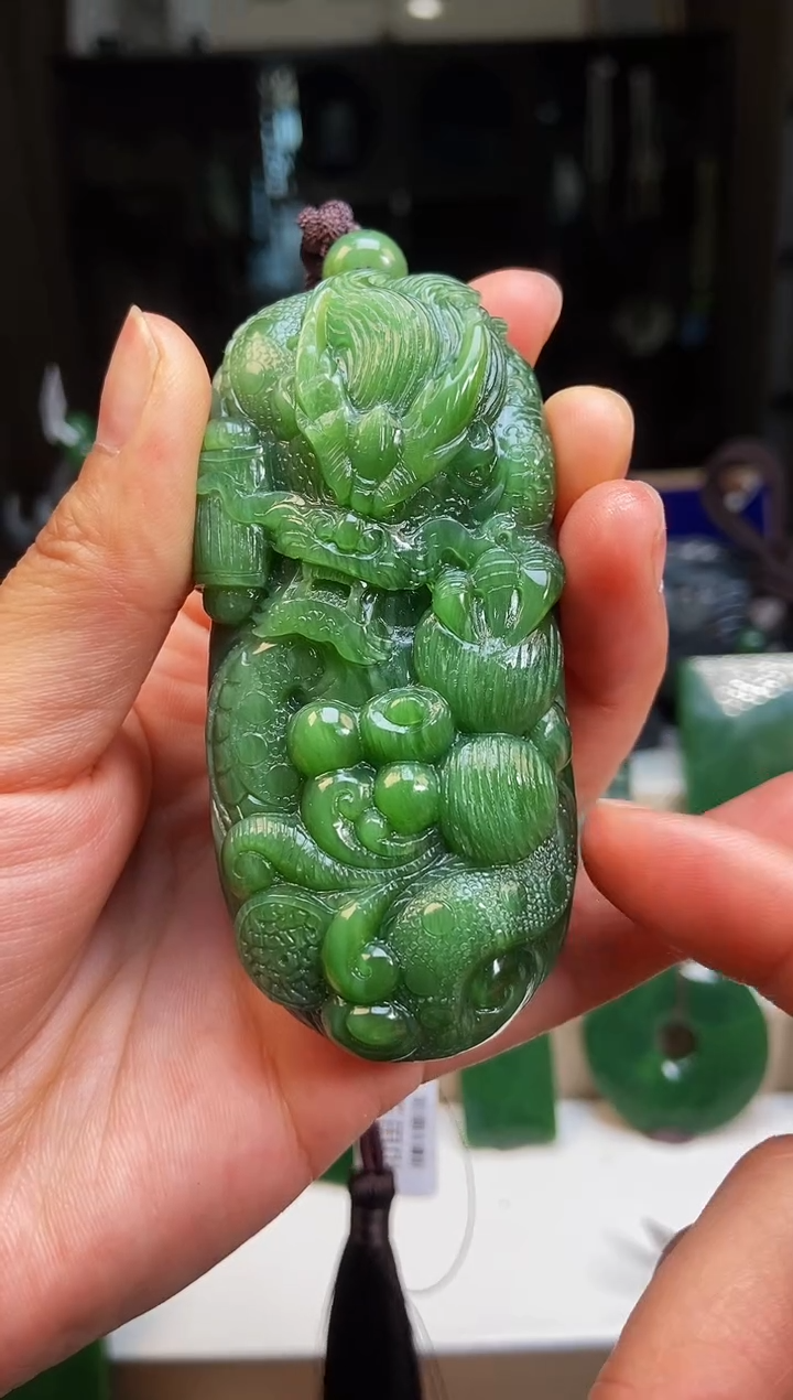 【闪购商品】和田玉挂件未镶嵌1