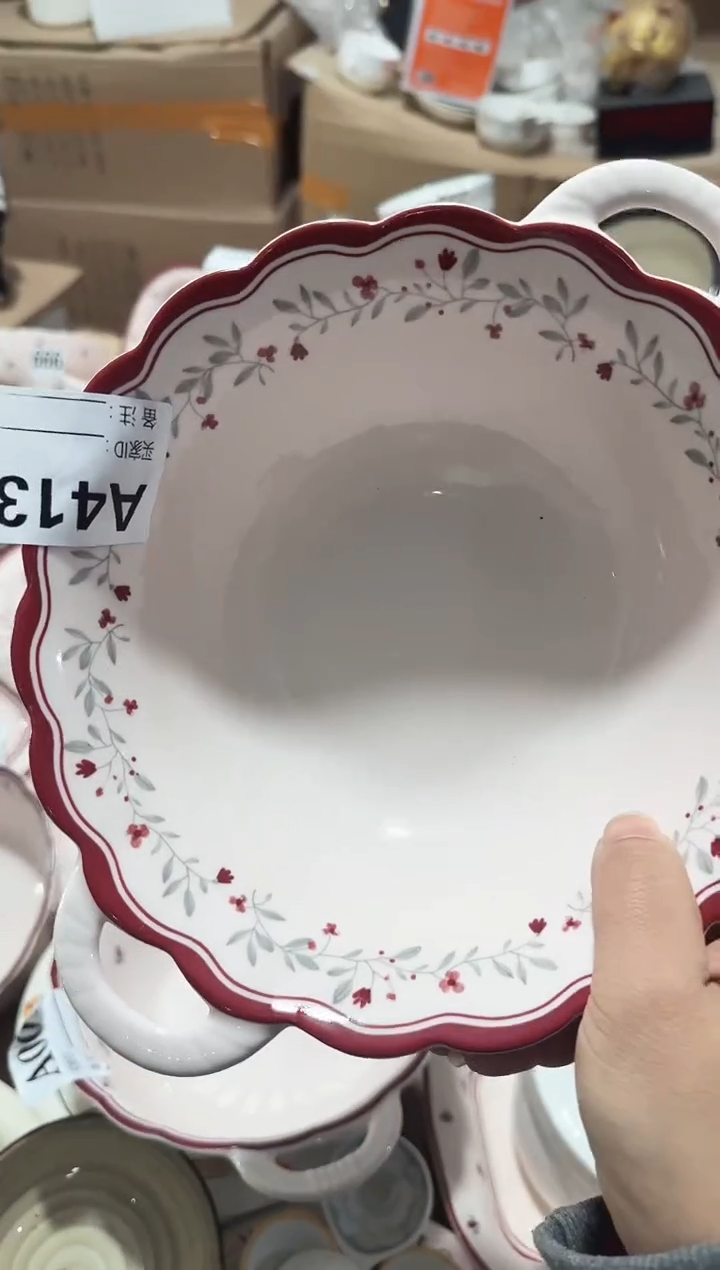 【10寸★1个】黑点针眼属正常陶瓷都有介意慎拍微瑕破损包赔