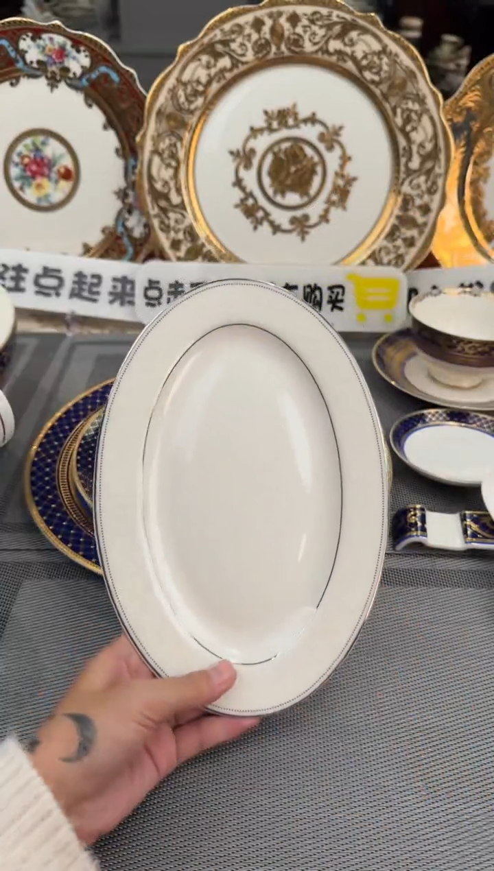 【闪购商品】瓷片9英寸鱼盘福利款 尾单