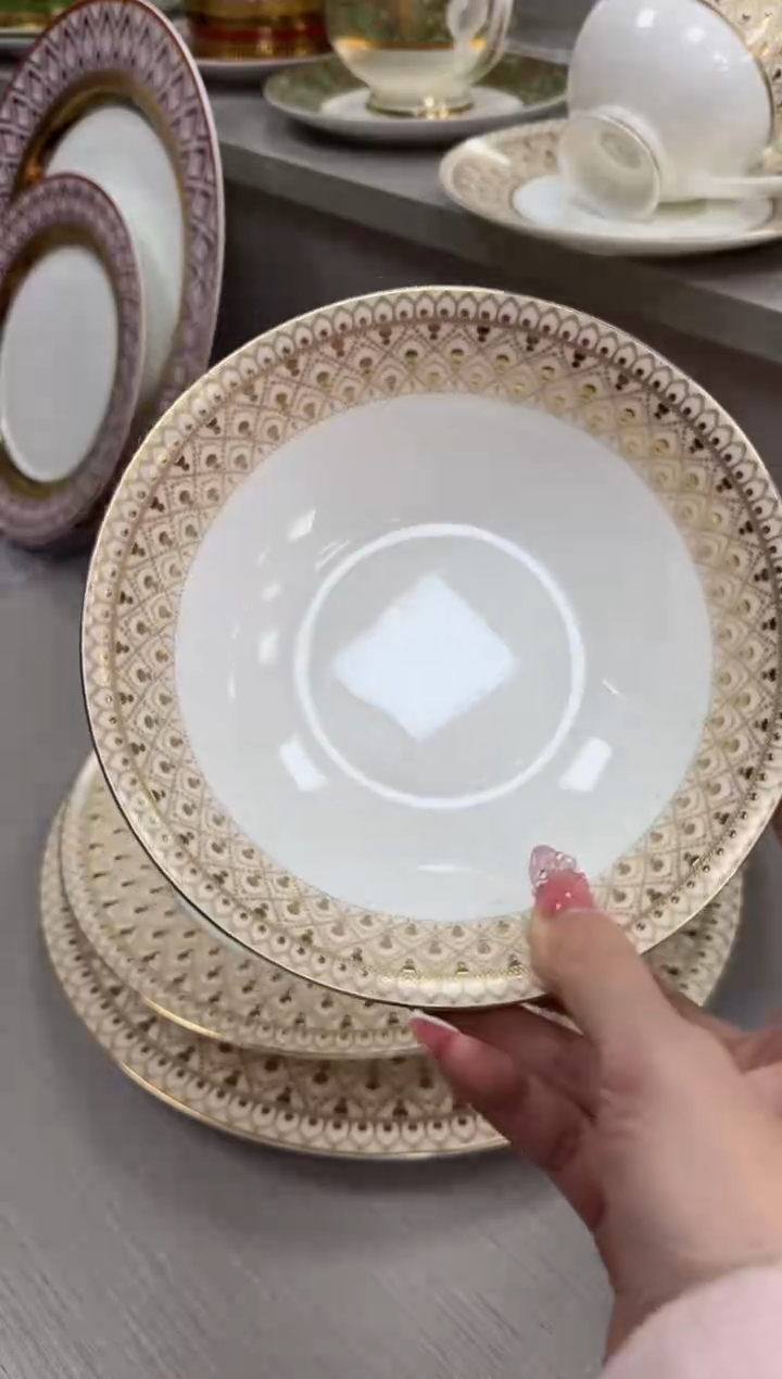 【闪购商品】瓷片6英寸水果碗 福利款2个