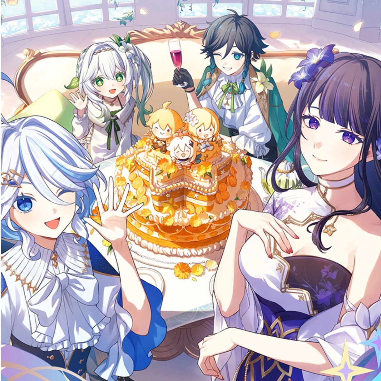 【拆盒】元气卡二弹色纸 国卡二创 亚克力系列色纸盲盒（默认代拆）