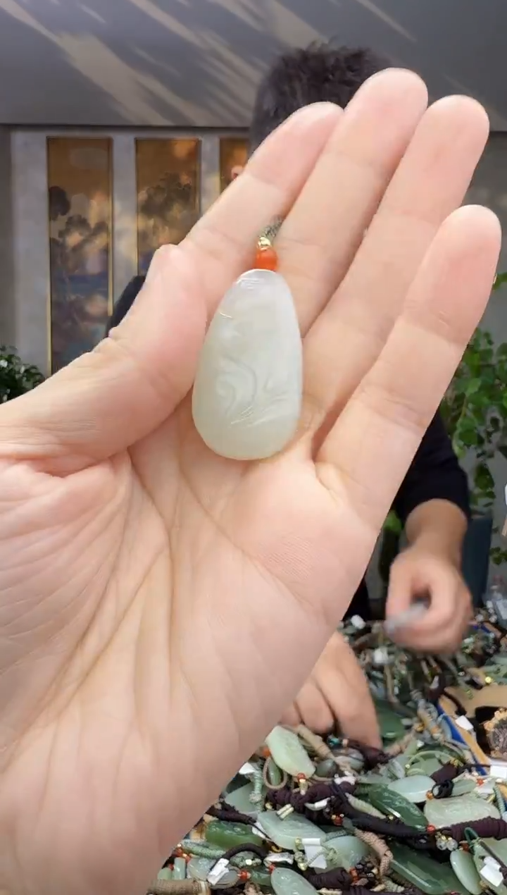 未镶嵌和田玉挂件拍一发一