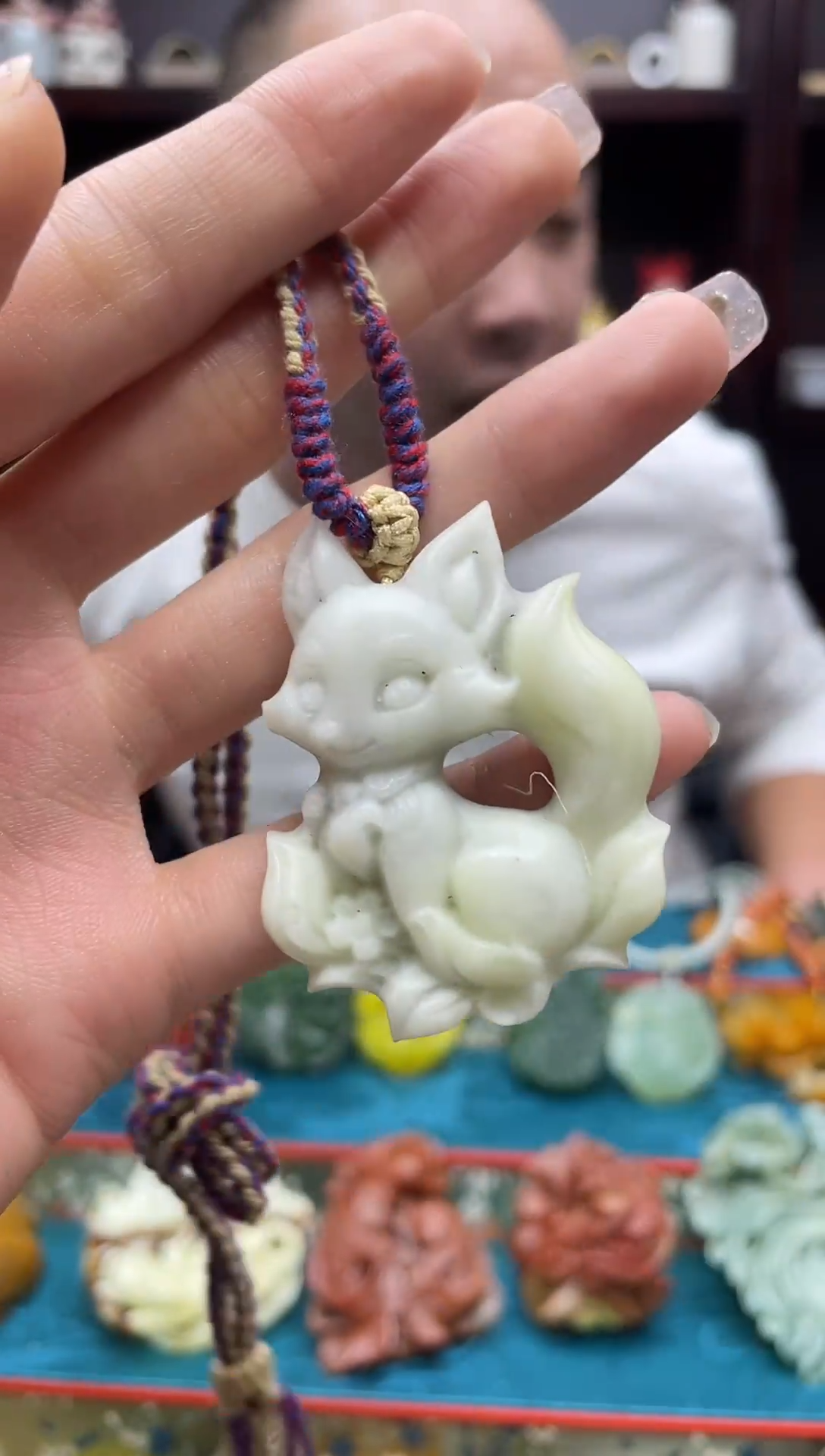 未镶嵌岫玉吊坠·