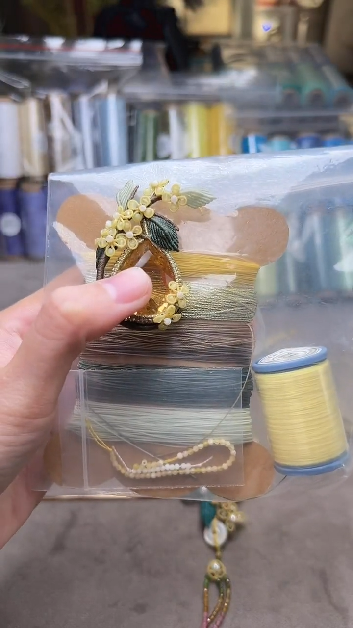 【闪购商品】丹桂飘香吊坠材料包（不含主石）千代