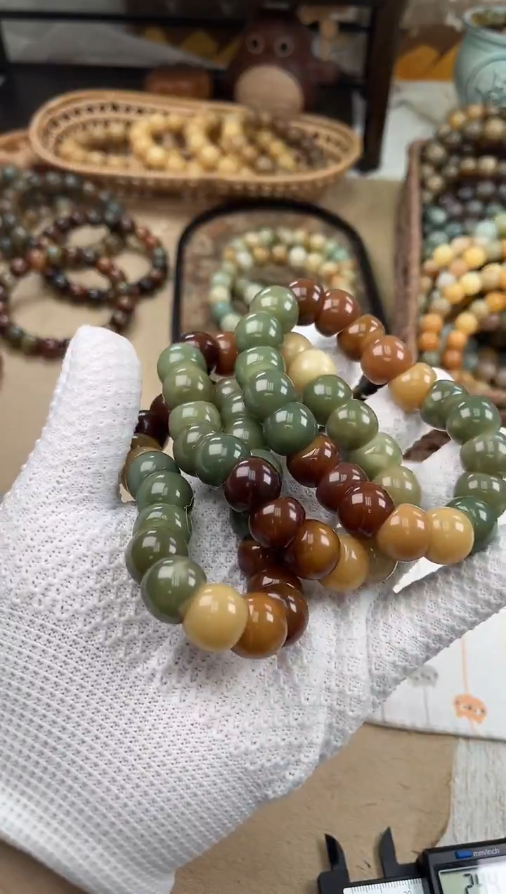 手串菩提根/象牙果a459 卡15 水磨微瑕