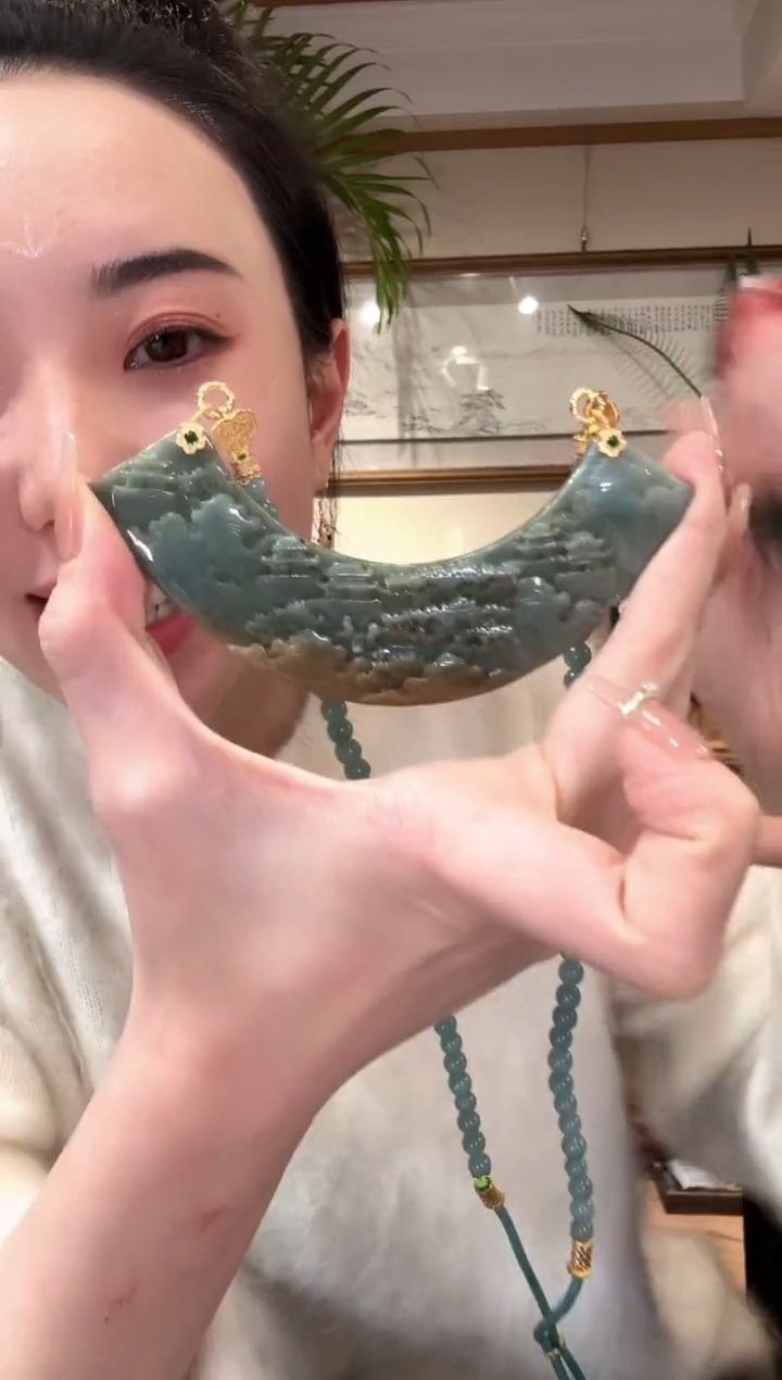 【闪购商品】翡翠颈饰未镶嵌国风