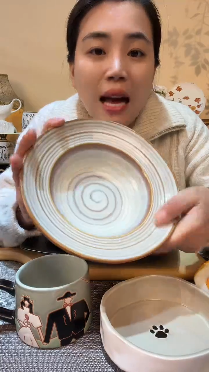 【闪购商品】瓷片7英寸碗 微瑕介意勿拍
