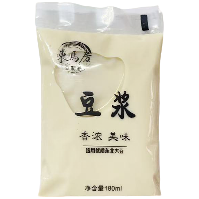 天津武清东马房豆浆180ml*10袋豆浆