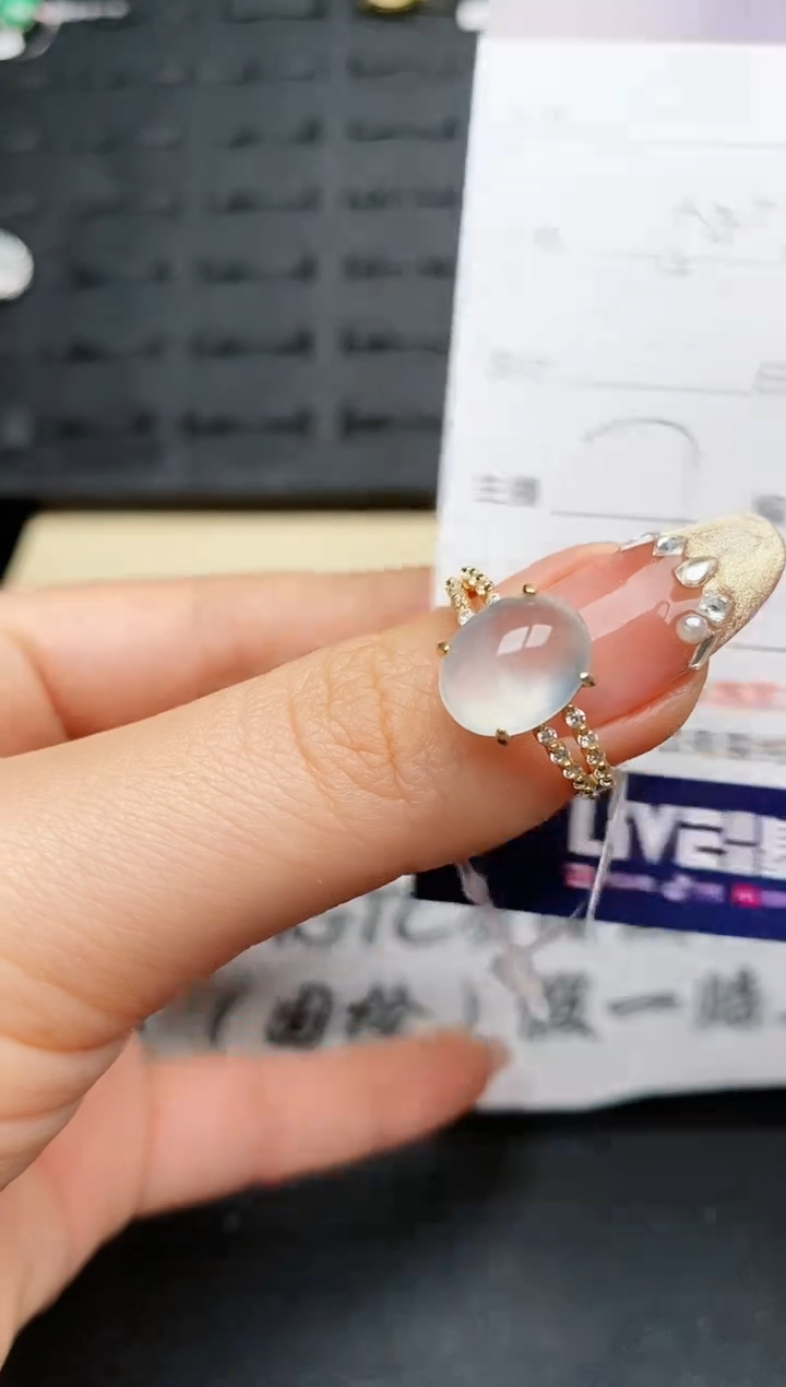 【闪购商品】翡翠戒指银S925镶嵌..........