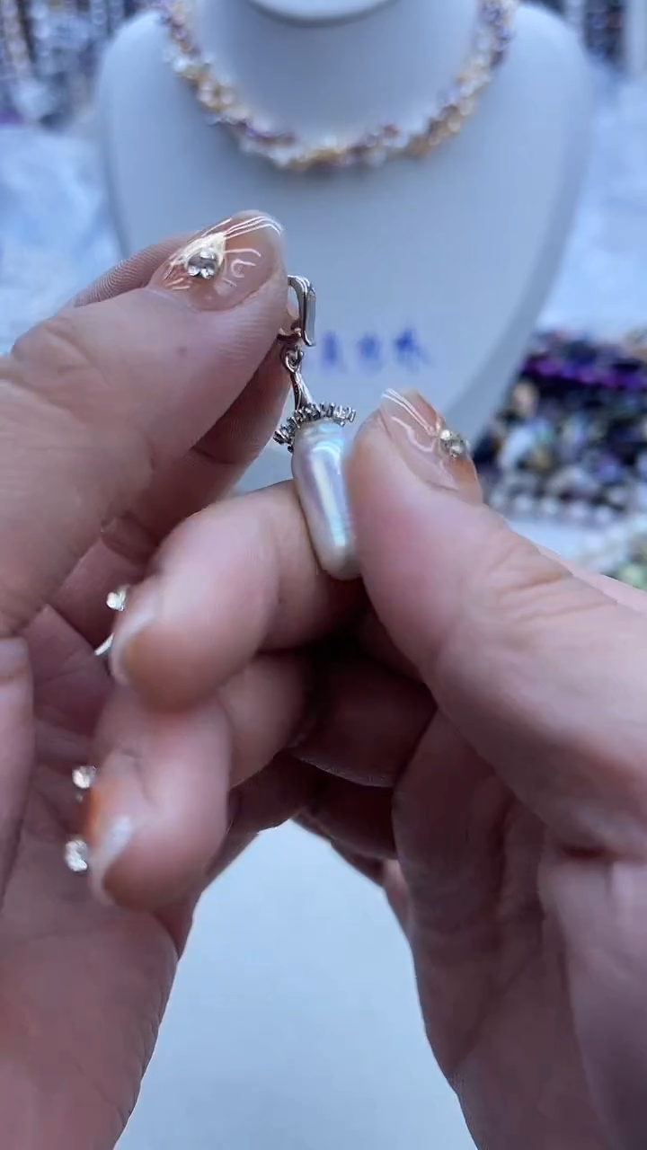 【闪购商品】淡水珍珠吊坠《不含链》未镶嵌813