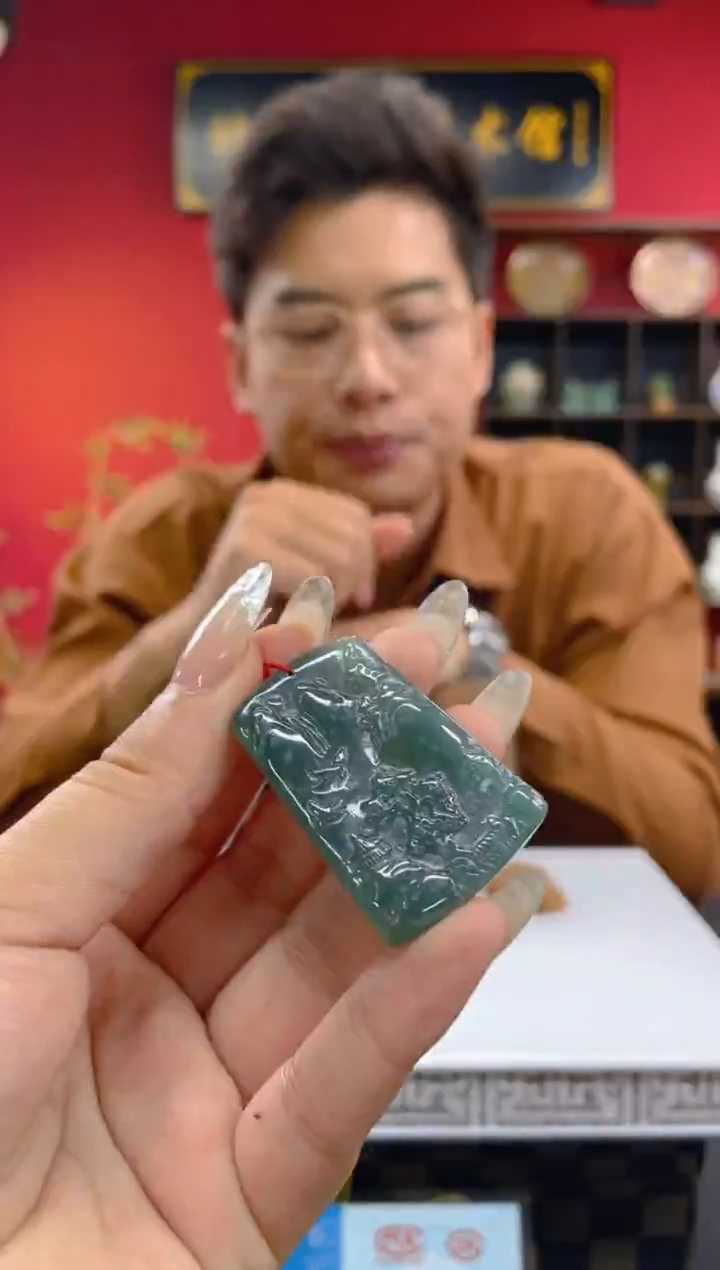 颈饰未镶嵌翡翠翡翠A货 LL012