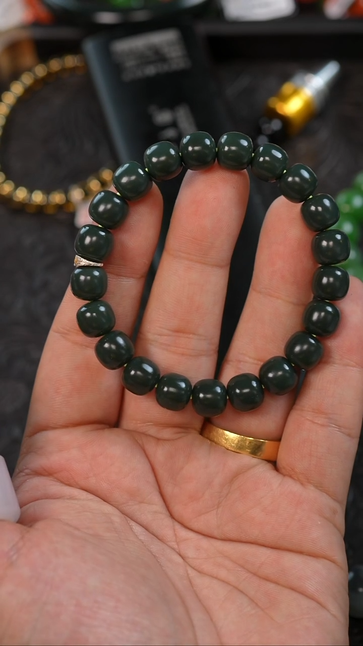 未镶嵌手链和田玉多样性发一件THTY6427