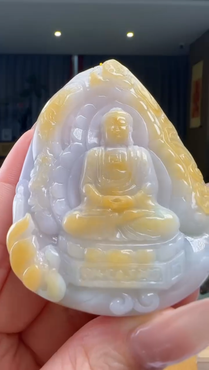 【闪购商品】翡翠颈饰未镶嵌YJ@@960Q3J15971