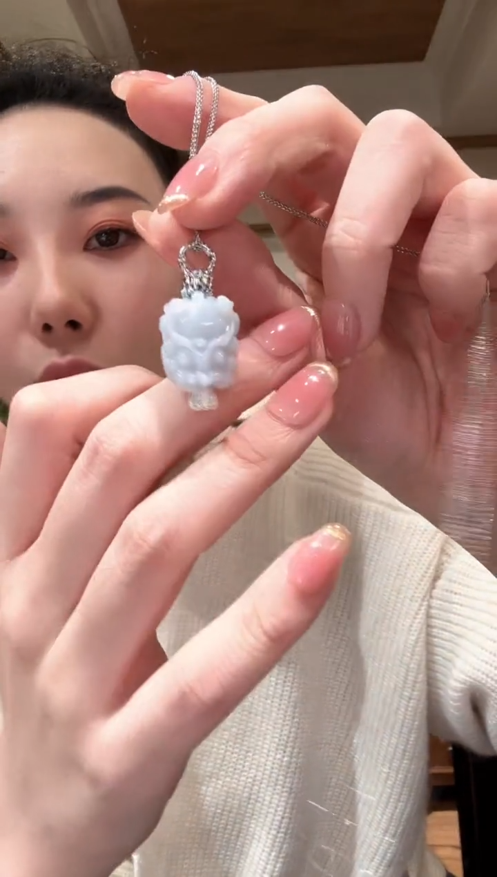 【闪购商品】翡翠颈饰未镶嵌国风