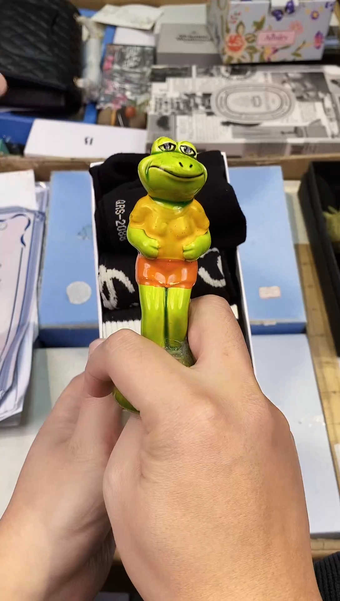 【闪购商品】瓷片都是我的大宝贝儿瓷器·xn黑袜