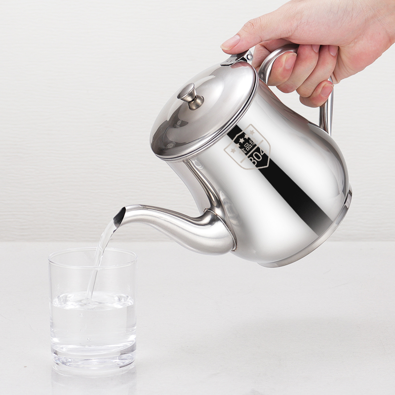 【600ml】不锈钢滤网油壶家用储油罐