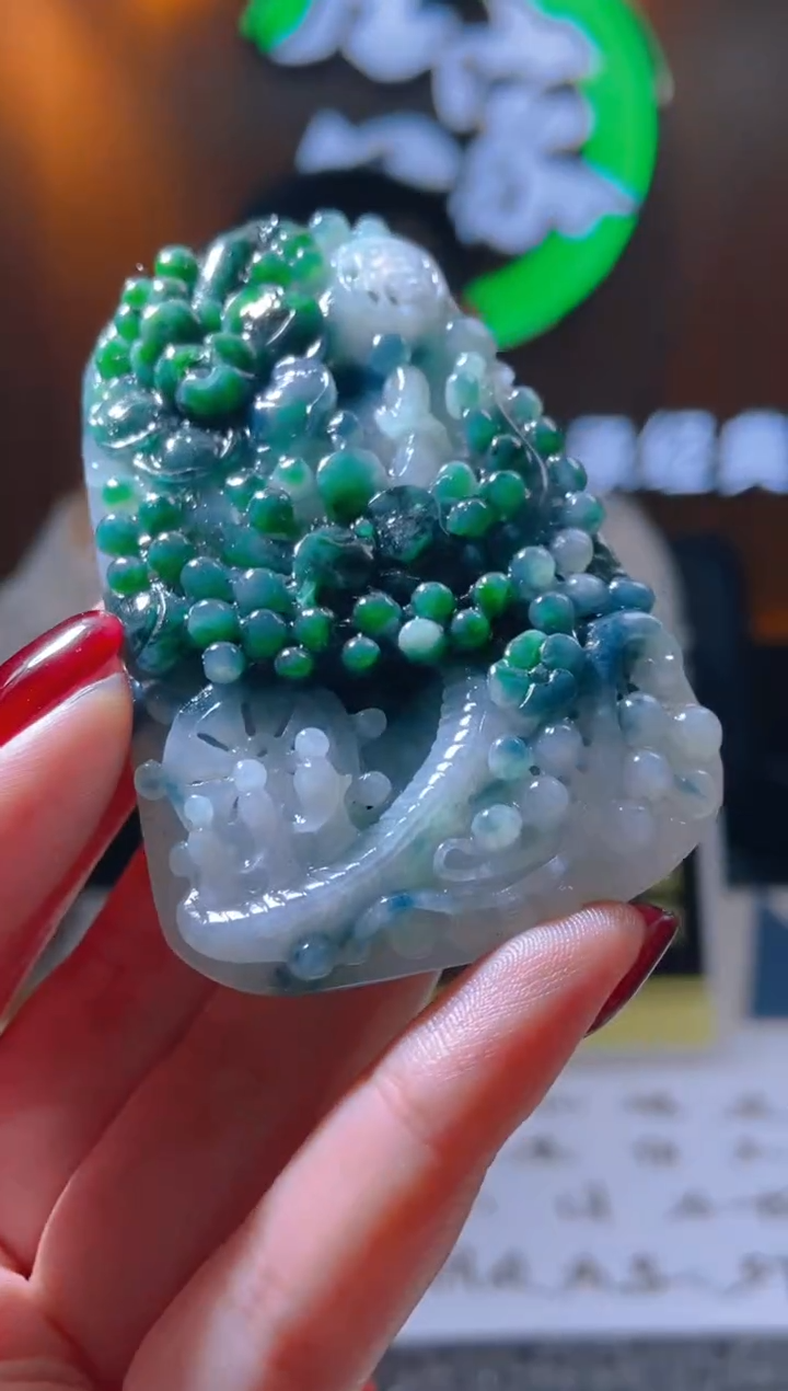 【闪购商品】定制翡翠未镶嵌闪购毛货链接ZS075