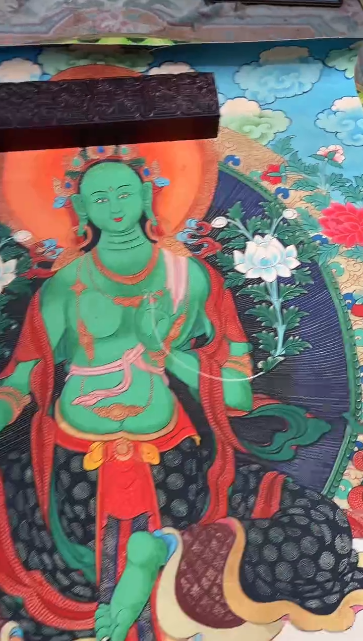 卷轴画天天的唐卡tk160