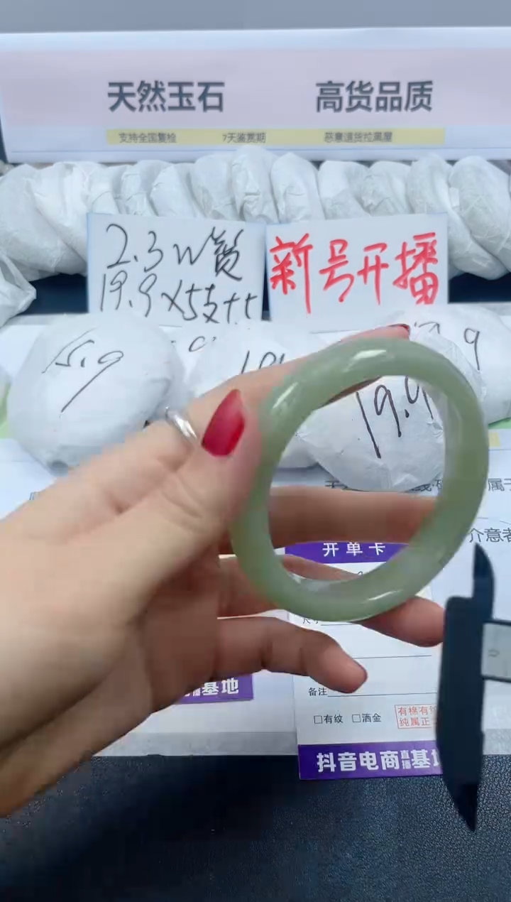 【闪购商品】石英质玉手镯未镶嵌492/57