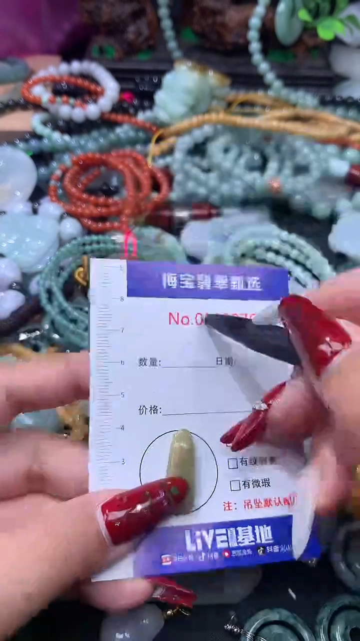 颈饰未镶嵌翡翠3.8