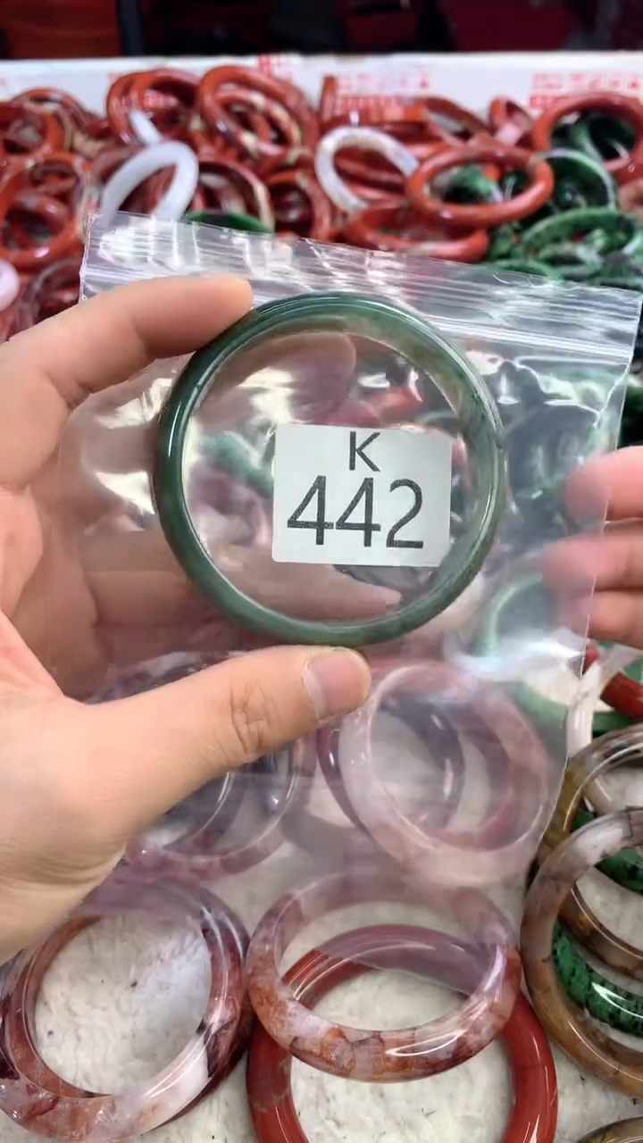 水晶手镯K未镶嵌水晶442-61