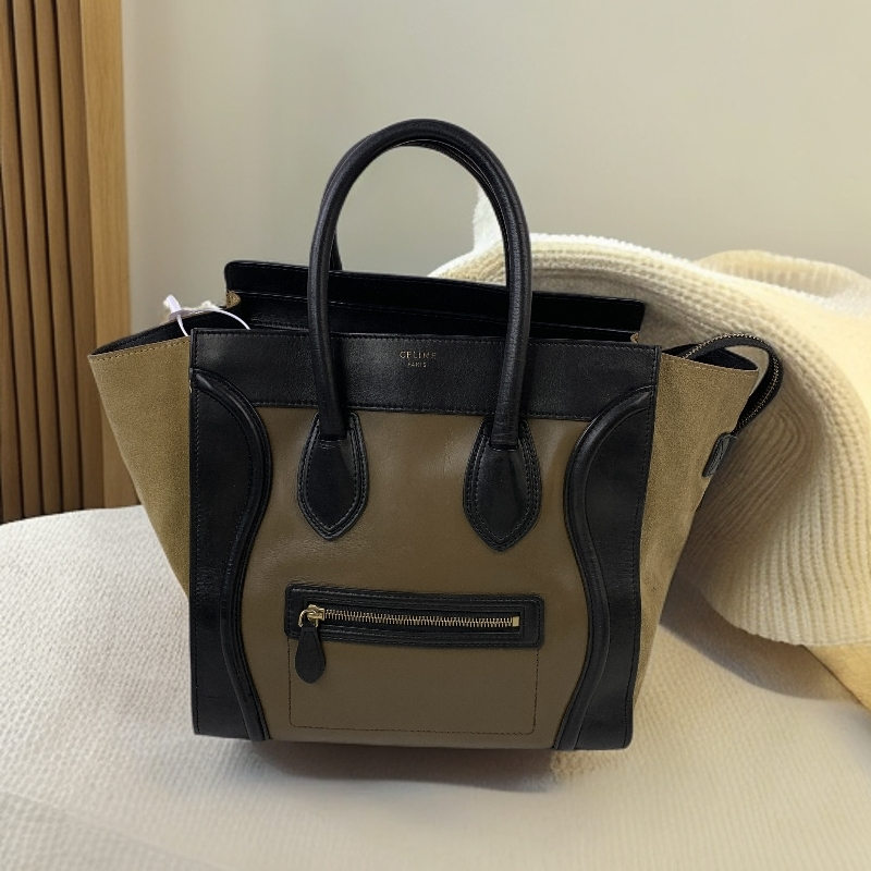 95新 Celine/思琳 思琳手提笑脸包/AR09704012/4012