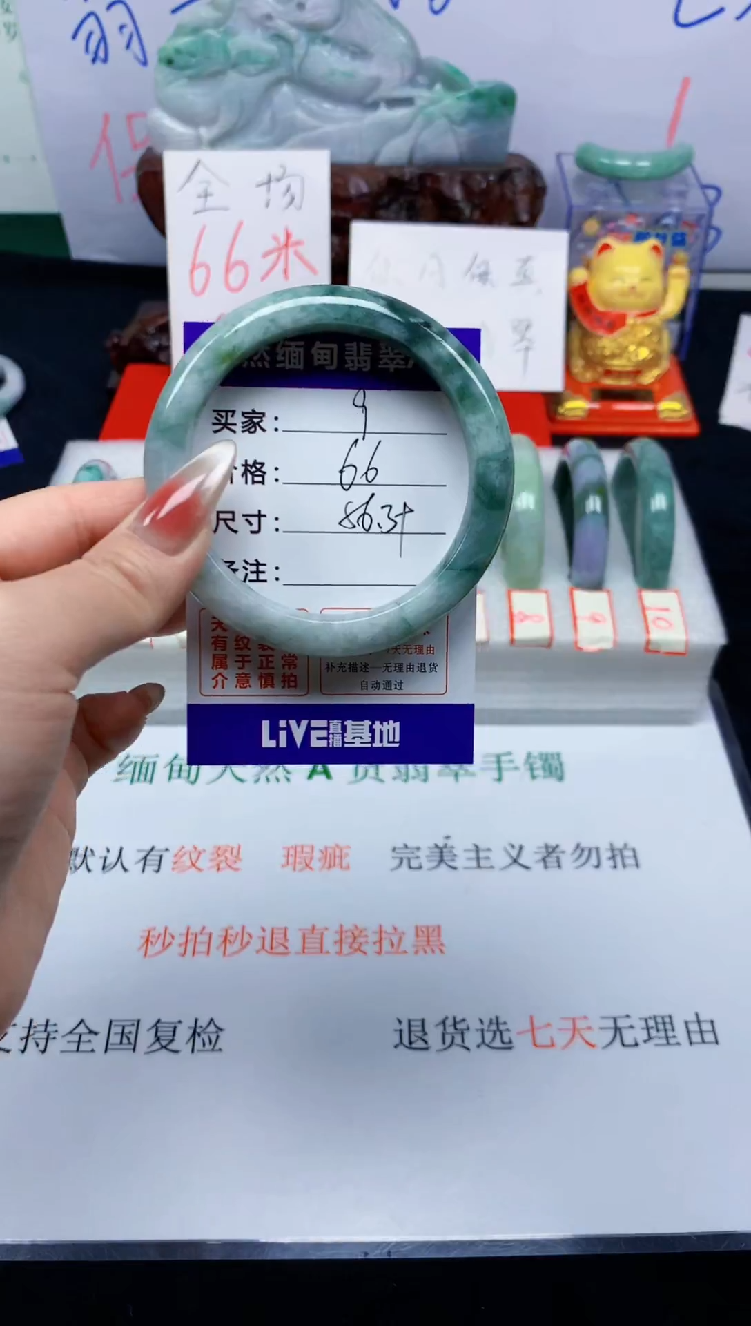 未镶嵌手镯翡翠9
