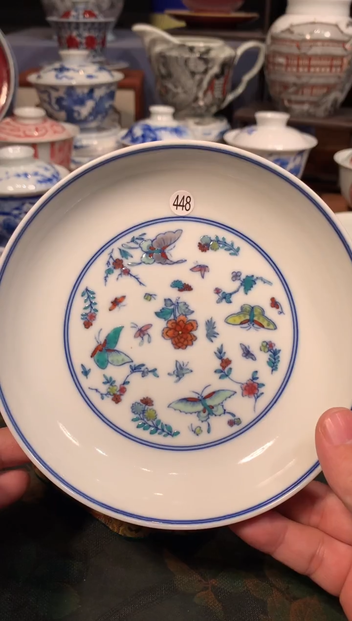 P**?448斗彩壶承cl107