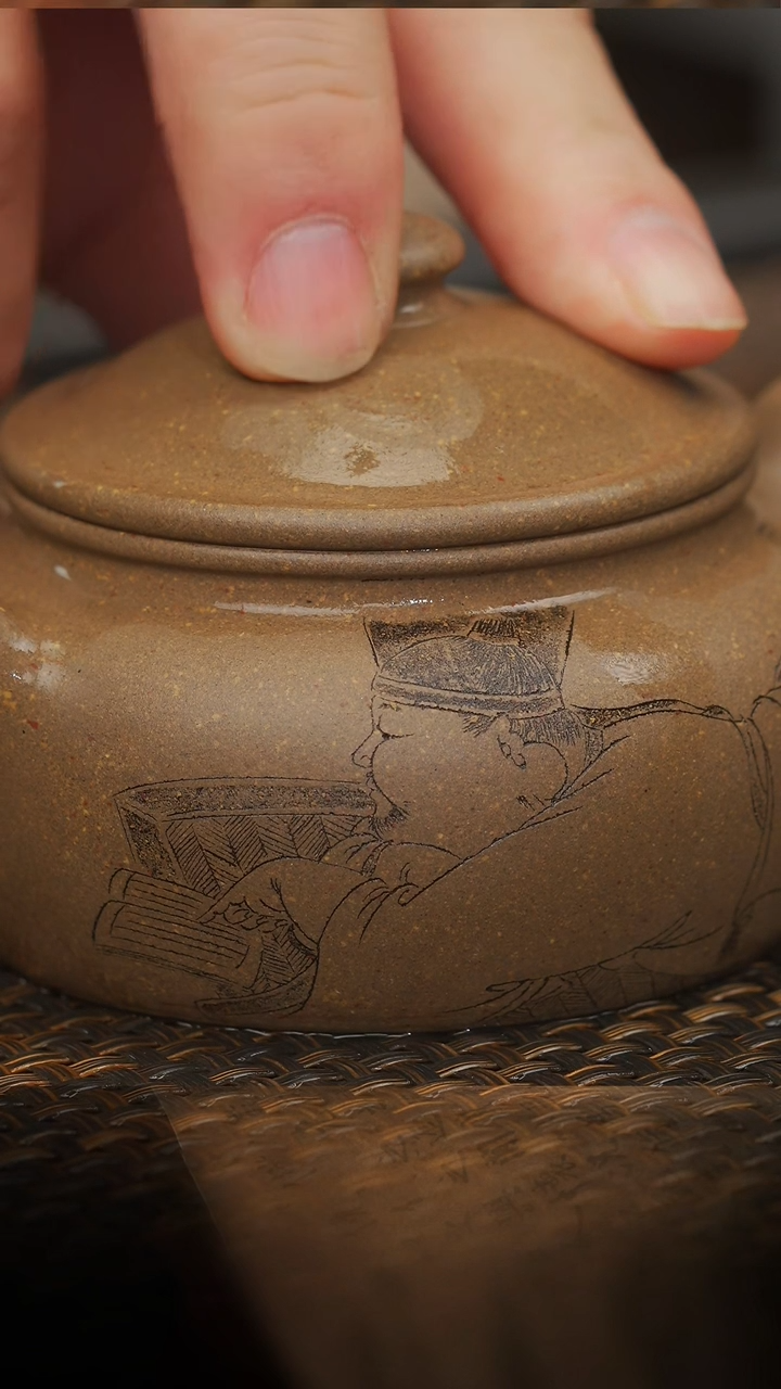 【闪购商品】紫砂茶壶50空山造器QM