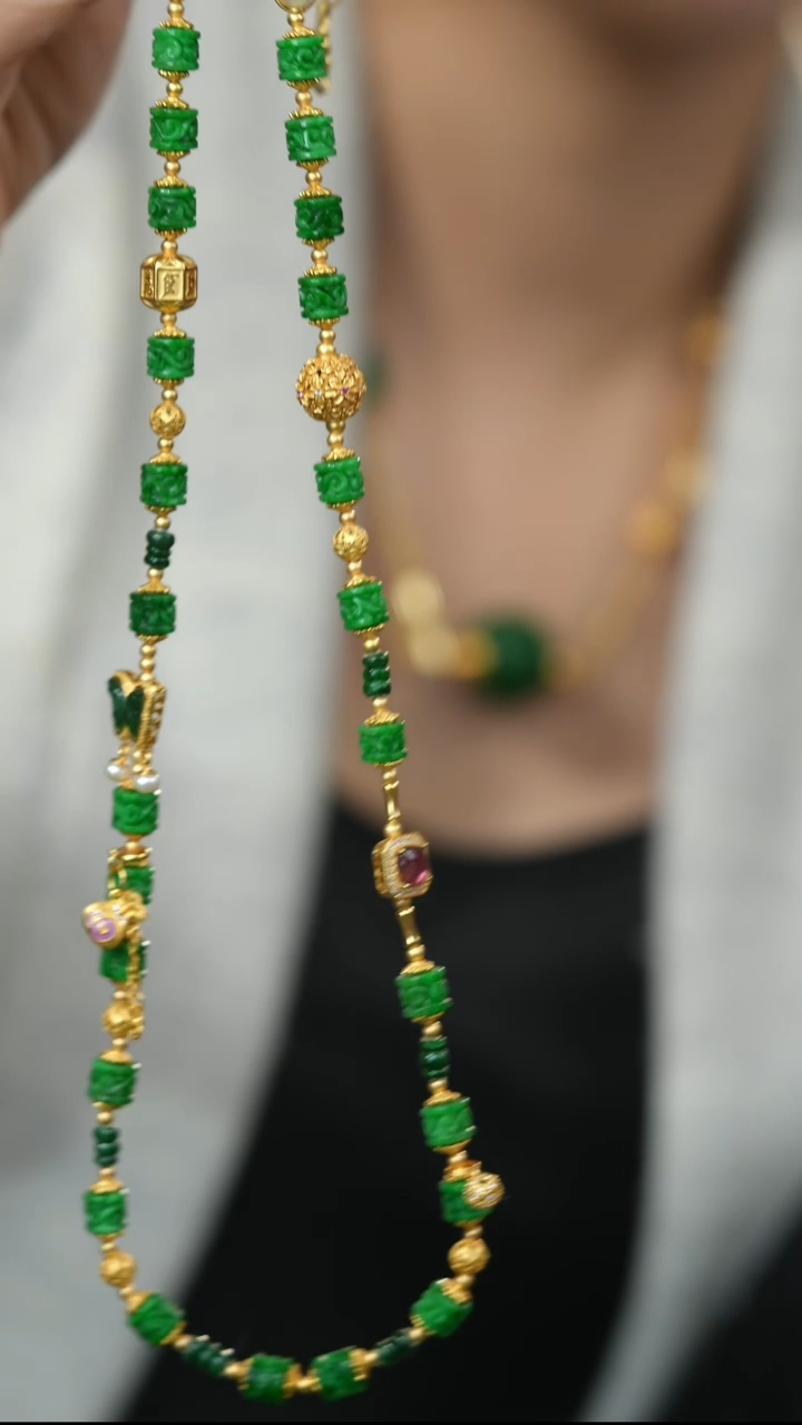 颈饰未镶嵌翡翠@ZMG14110713@