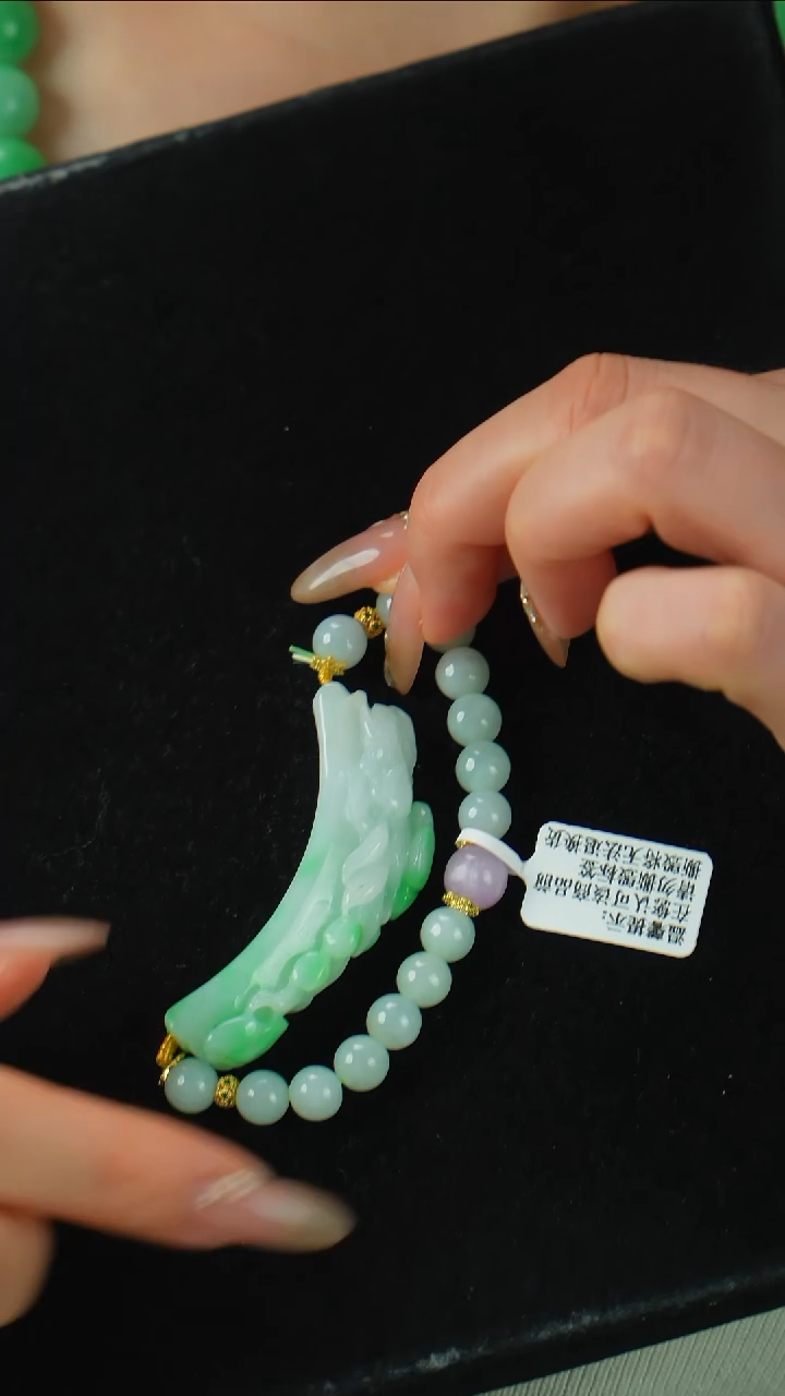 未镶嵌手链翡翠手牌
