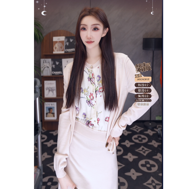 未使用 DIOR/迪奥 双双臻选/st00827/迪奥/连衣裙/38码