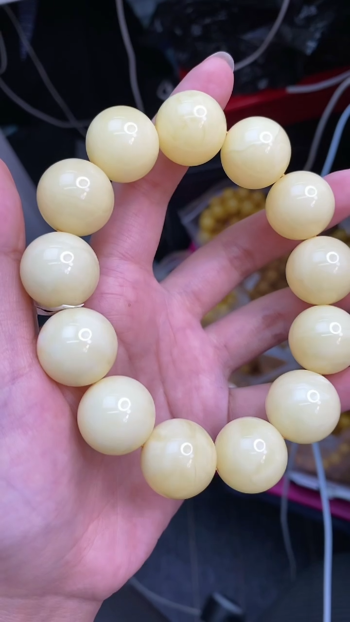 未镶嵌琥珀裸石6/5-GM-#103