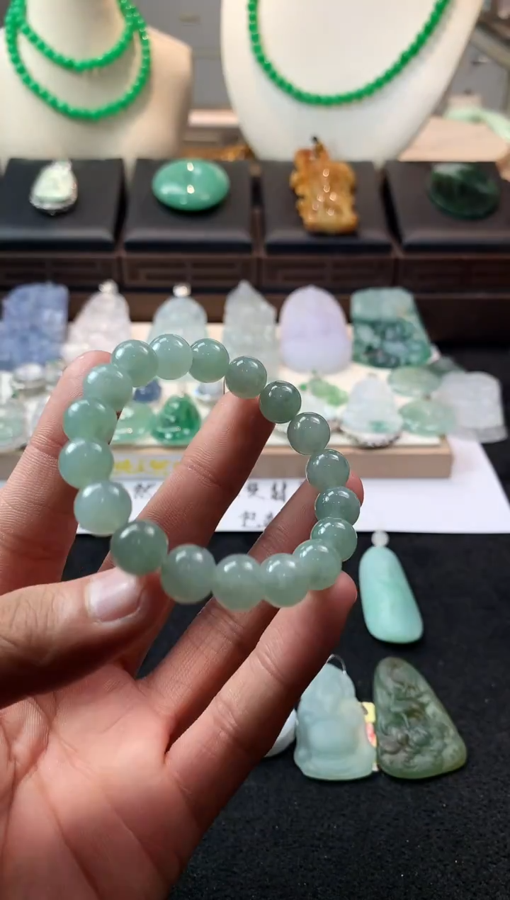 未镶嵌定制翡翠火**说  S毛货不退不换