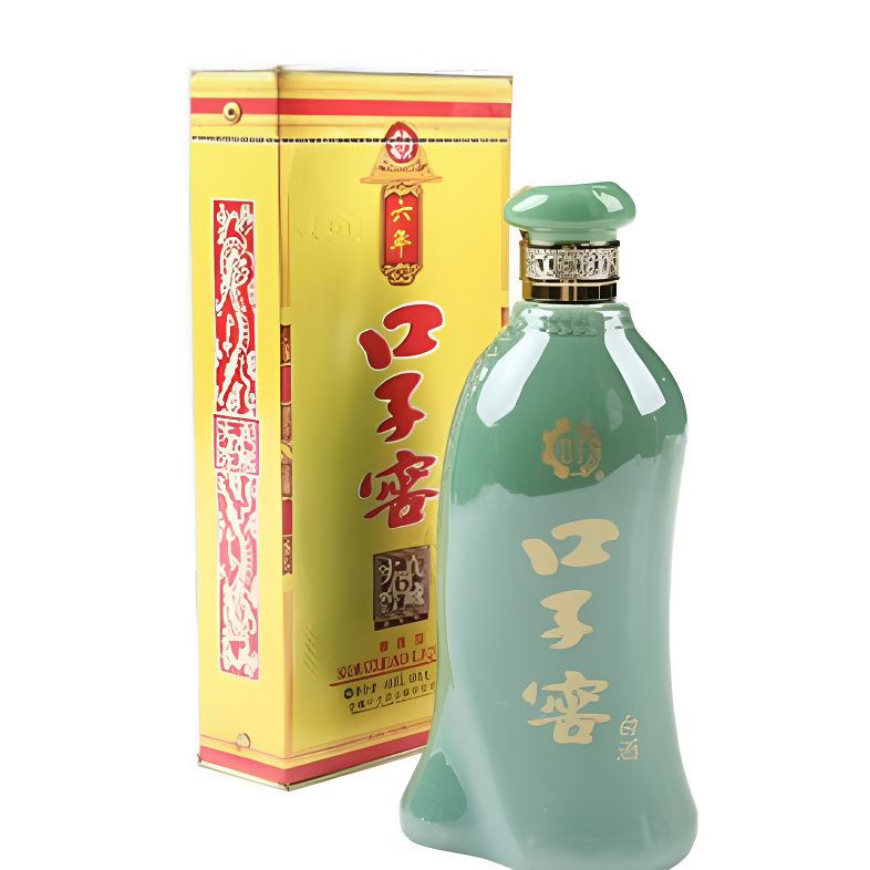口子窖（六年窖绿瓶）兼香型白酒400ml 8361/835452度