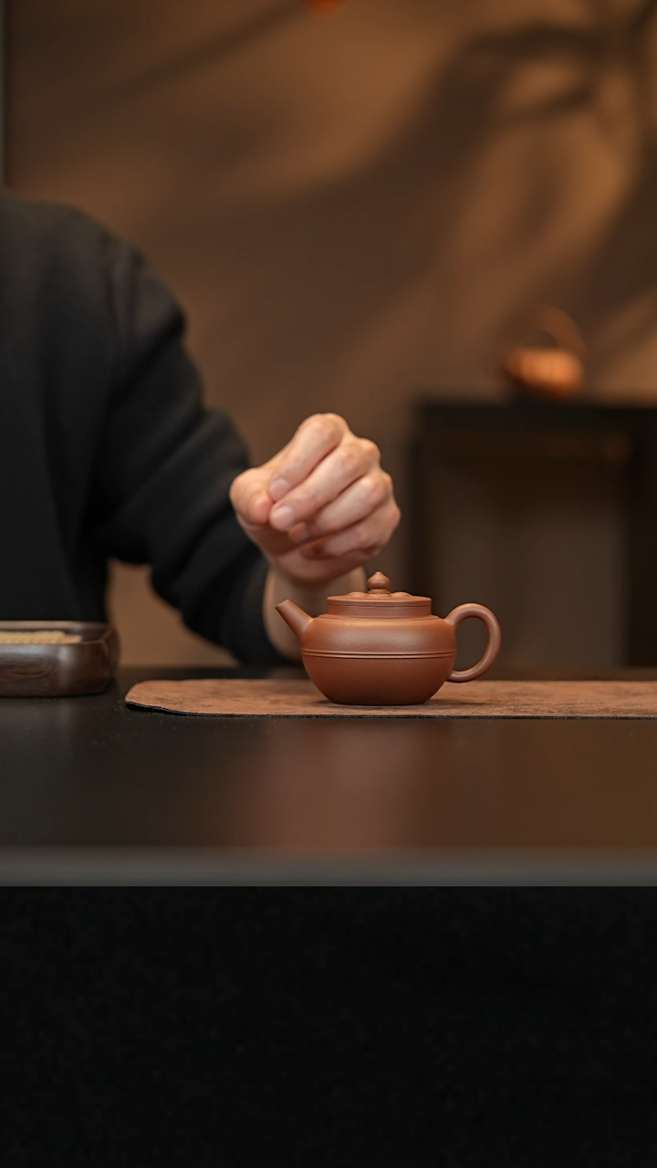 【闪购商品】紫砂茶壶允禾斋zy 底槽清 菱花仙子 150cc