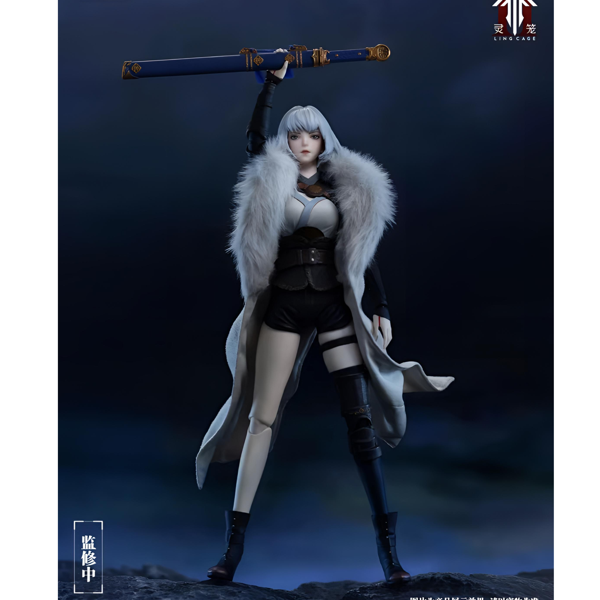 艺画开天-灵笼白月魁1/8可动人偶手办—Yuki