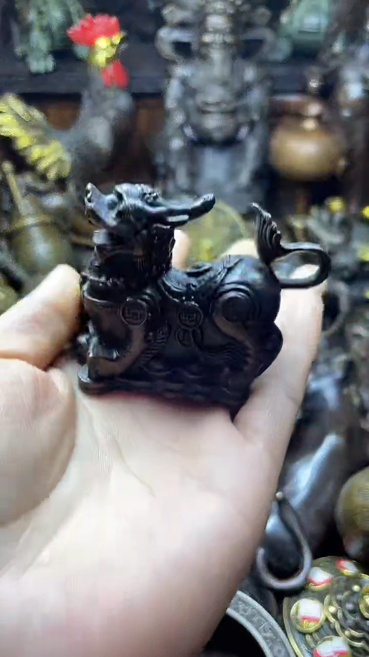 闪购链接，点击下单，有运费险，铜摆件