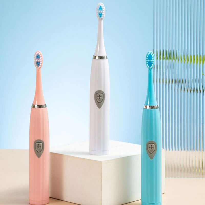 【两单及以上多送刷头】家用防水电动牙刷学生党自动成年便携牙刷aa