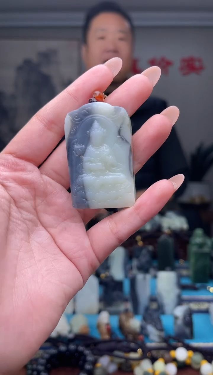 未镶嵌和田玉挂件1