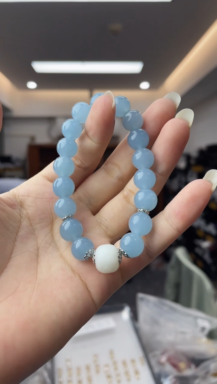【闪购商品】海蓝宝石手链未镶嵌多样性一件发货
