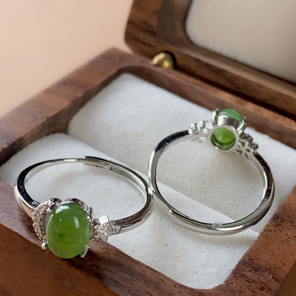 2888/ZY888-619 和田玉时尚精美多样款式戒指/多样性发/一件