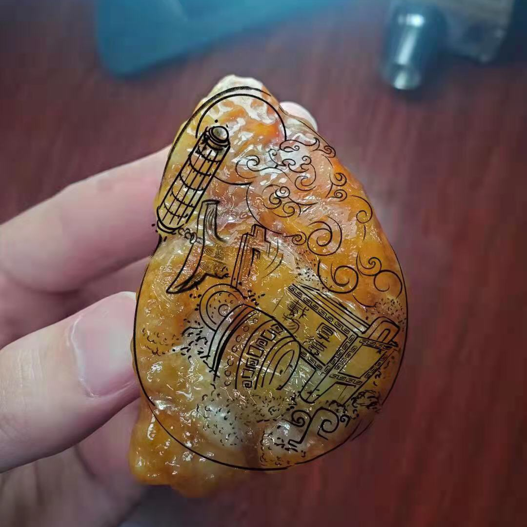 纯天然缅甸翡翠A货直播间翡翠设计雕刻定制专拍