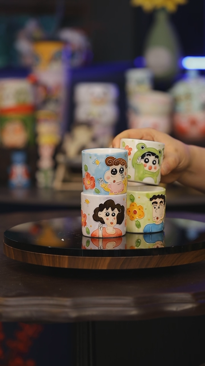 【闪购商品】摆件景德镇釉下彩绘设计师款式陶瓷