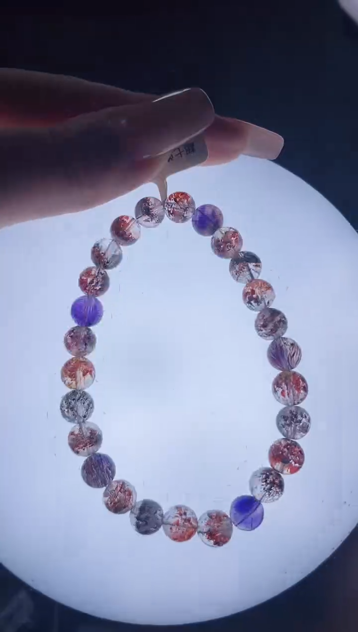 【闪购商品】水晶超七单圈6.5*未镶嵌多人多样性发其一