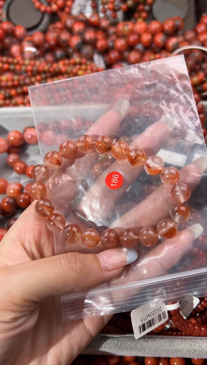 未镶嵌手串南红玛瑙9+