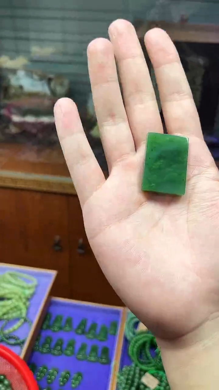 【闪购商品】和田玉吊坠未镶嵌无事牌