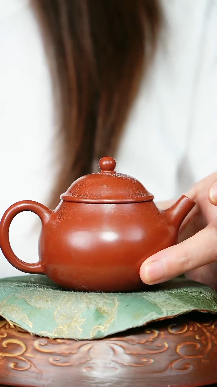 茶壶紫砂宜兴原矿紫砂壶100cc